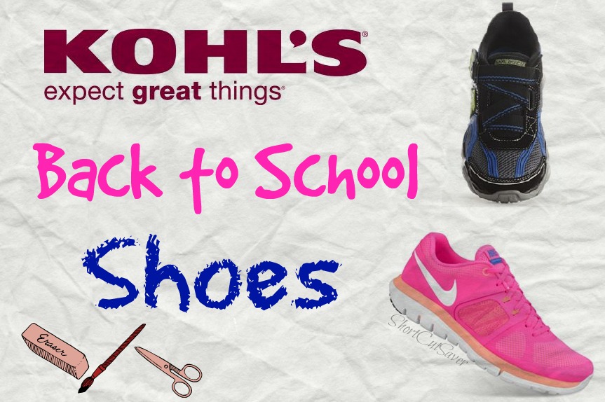 kohls back to school shoes shopping